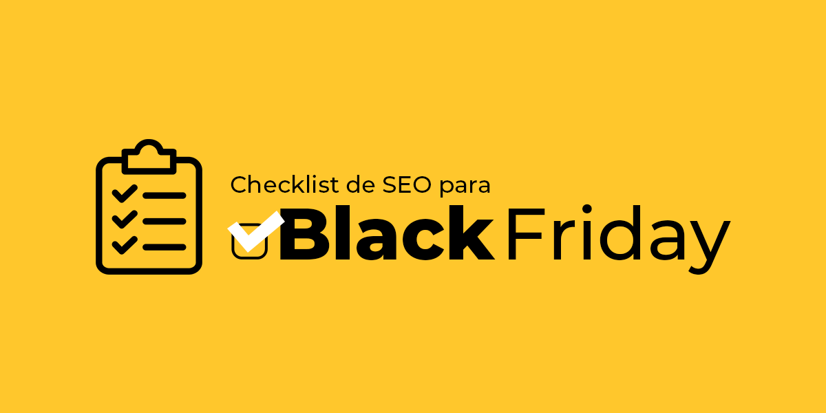 banner de checklist de seo para e-commerce