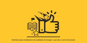 Ilustração de um joinha com a mão e ao lado dele, livros, estrelas