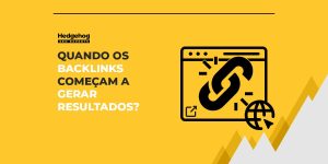 Imagem ilustrativa de uma página no Google com um ícone de link