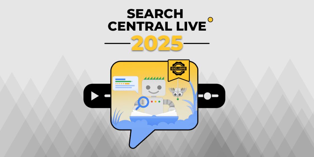 capa do conteúdo sobre o search central live de 2025 em São Paulo