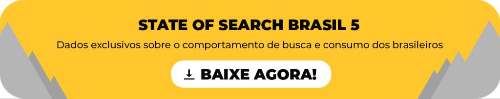 Banner de conversão para a pesquisa State of Search Brasil 5.