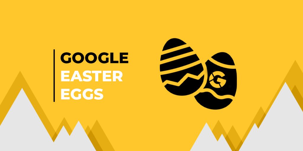 ilustração de easter eggs, capa do conteúdo sobre google easter eggs